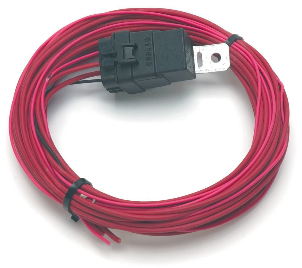 Edelbrock 1795 Universal Fuel Pump Relay Kit, 30 Amp 12V Single Pole with Wiring Included