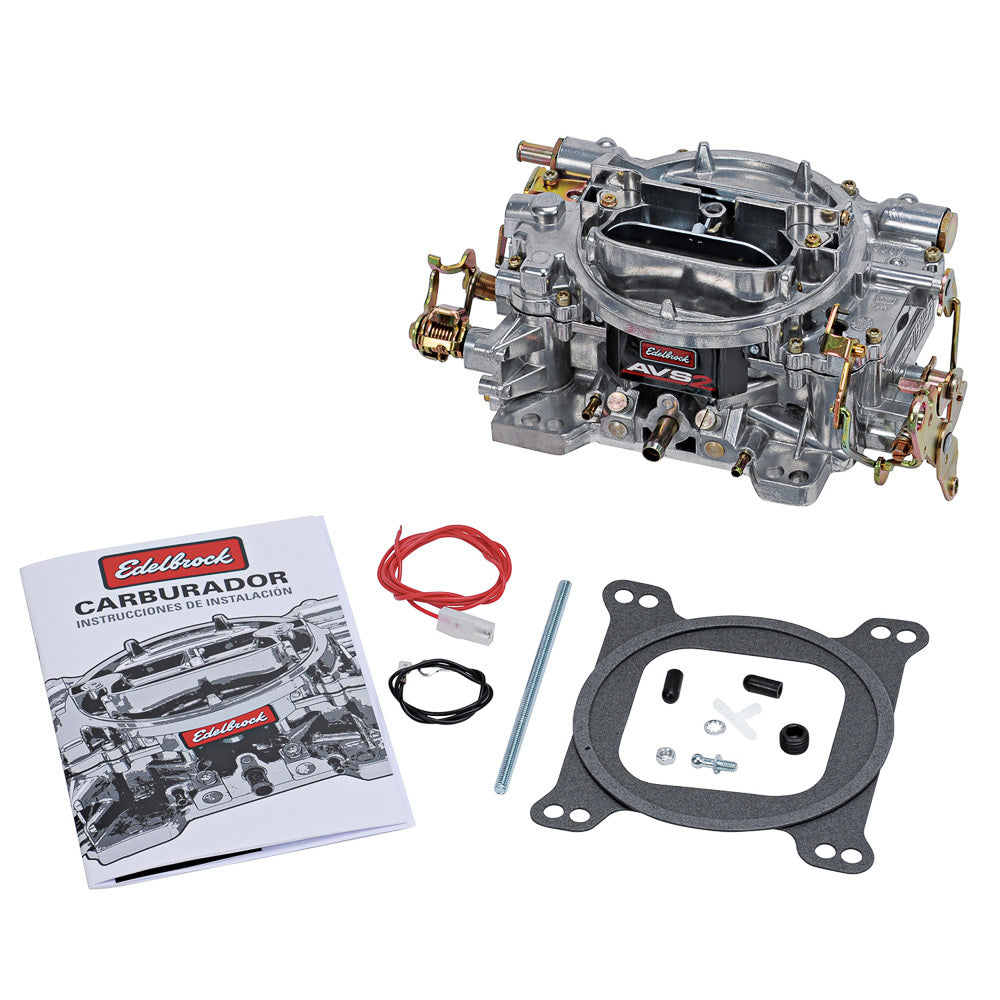 Edelbrock 1912 AVS2 800 CFM 4-Barrel Carburetor with Square Bore and Mechanical Secondary