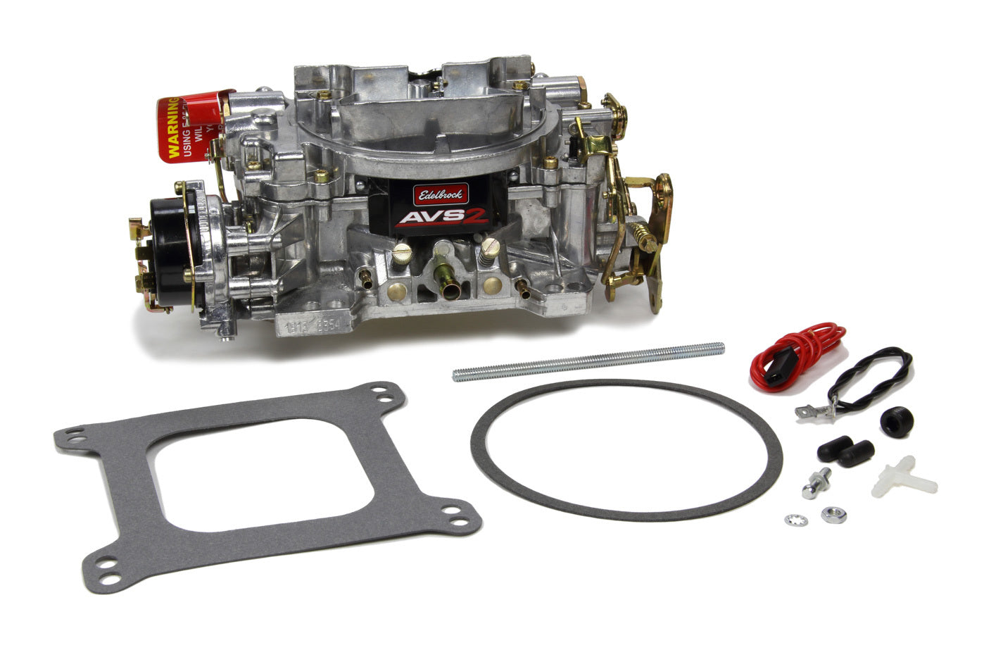 Edelbrock 1913 Thunder Series AVS2 800 CFM 4-Barrel Carburetor with Square Bore and Electric Choke