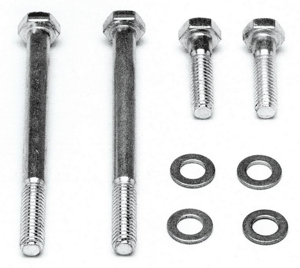 Edelbrock Q-Jet Carburetor Bolt Kit Part Number 1925, 5/16-18 Inch Thread, Steel with Cadmium Finish, Includes Hex Head Nuts