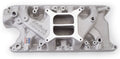 Edelbrock Performer 289 Intake Manifold for Small Block Ford, Square Bore, Dual Plane, Aluminum, Natural Finish