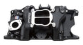 Edelbrock 21763 Performer Intake Manifold for Small Block Mopar 318/360 with Dual Plane Design and Black Powder Coat Finish