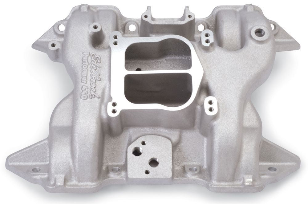 Edelbrock 2191 Performer Intake Manifold for 413-440 Mopar RB-Series with Spread / Square Bore Dual Plane Aluminum