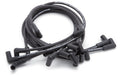 Edelbrock Max-Fire Spark Plug Wire Set SBC with 8.5 mm Spiral Core and 90 Degree Black Boots
