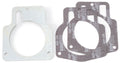 Edelbrock 2737 LS1 Throttle Body Adapter Plate for GM LS Engines, 90mm Opening, Aluminum Natural Finish