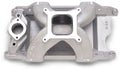 Edelbrock 2815 Super Victor S/B Intake Manifold for Small Block Mopar, Square Bore, Single Plane, Aluminum, Natural Finish