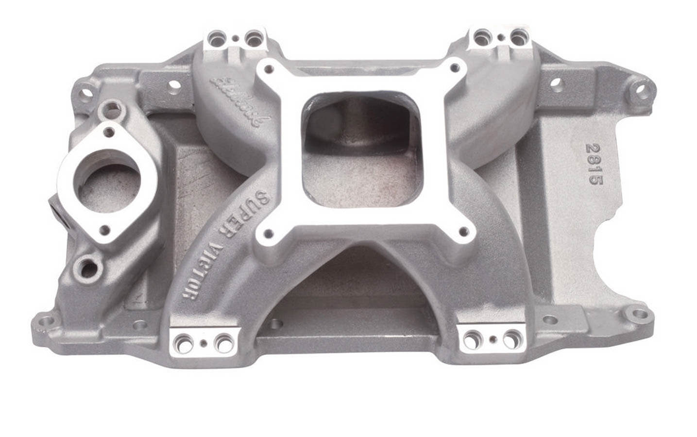 Edelbrock 28155 Super Victor EFI Intake Manifold for Small Block Mopar, Aluminum, Single Plane, Competition Flange