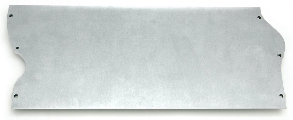 Edelbrock 2833 SBF Intake Valley Cover, Aluminum, Natural Finish, 9.5 Inches Deep