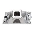 Edelbrock 2892 Super Victor II Intake Manifold for Small Block Chevy, Square Bore, Single Plane, Aluminum, Natural Finish