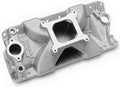 Edelbrock SBC Victor Jr. Intake Manifold 2900 Square Bore Single Plane Aluminum for Small Block Chevy