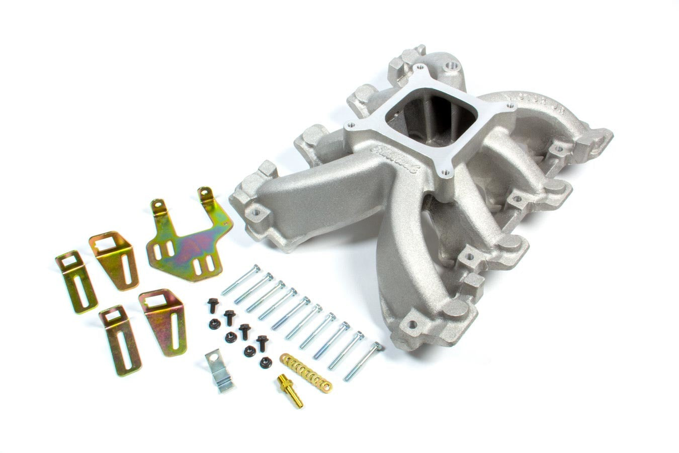 Edelbrock Victor Jr. LS1 Intake Manifold for GM LS-Series Engines, Single Plane, Aluminum, Natural Finish