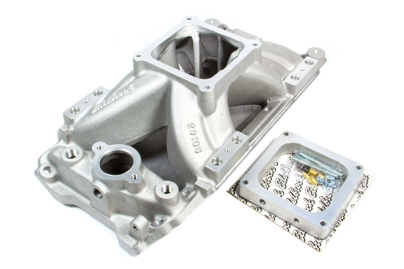 Edelbrock 29165 BBC Victor EFI Intake Manifold with 4500 Flange for Big Block Chevy, Single Plane, Aluminum