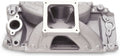 Edelbrock 2927 Super Victor Intake Manifold for Big Block Chevy, Dominator Flange, Single Plane, Rectangle Port, Aluminum, Natural Finish
