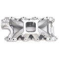 Edelbrock 29285 Super Victor Intake Manifold for Small Block Ford, Single Plane, Aluminum, Natural Finish