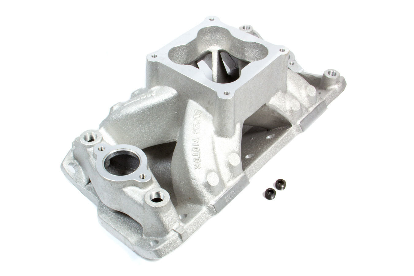Edelbrock SBC Super Victor 4500 Intake Manifold with 23 Degree Dominator Flange for Small Block Chevy