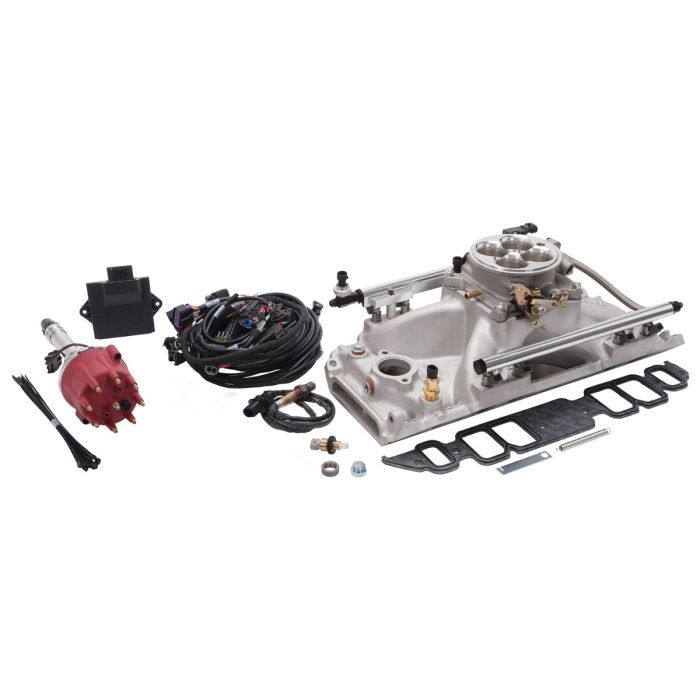 Edelbrock Pro-Flo 4 EFI Kit for Big Block Chevy with Rectangular Ports, 35 lb/hr Injectors, 1000 CFM, Sequential Multi-Port Fuel Injection System