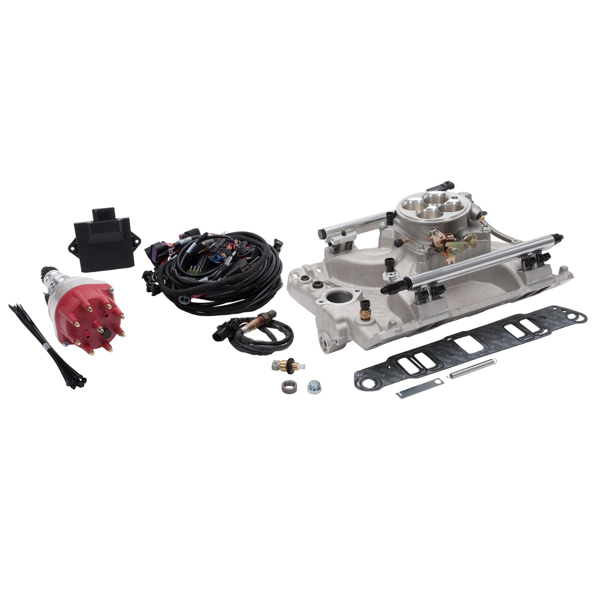 Edelbrock Pro-Flo 4 EFI Kit for Pontiac V8 with 35 lb/hr Injectors and 1000 CFM Airflow