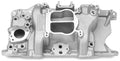 Edelbrock 3776 Performer Intake Manifold for Small Block Mopar 318 and 360 Engines, Dual Plane Aluminum, Natural Finish