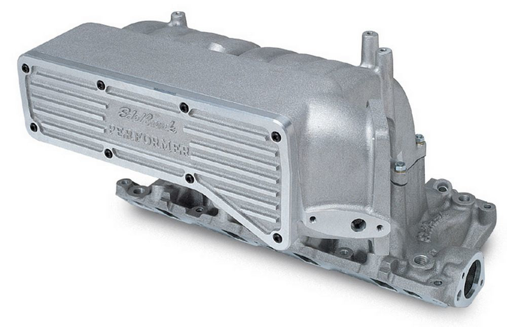 Edelbrock 3841 SBF Performer 5.0L EFI Truck Intake Manifold with Throttle Body Flange