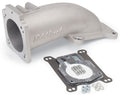 Edelbrock 3847 90mm Ultra-Low Profile Intake Elbow for Throttle Body, Aluminum, Natural Finish