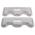 Edelbrock 41409 Valve Cover Kit for Chevrolet 348-409 with Finned Aluminum Finish