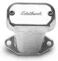 Edelbrock 4203 Aluminum Racing Breather with Top Mount and Rectangle Design