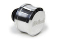 Edelbrock 4213 Billet Aluminum Breather, Polished Finish, 1-1/4 Inch Hole Diameter