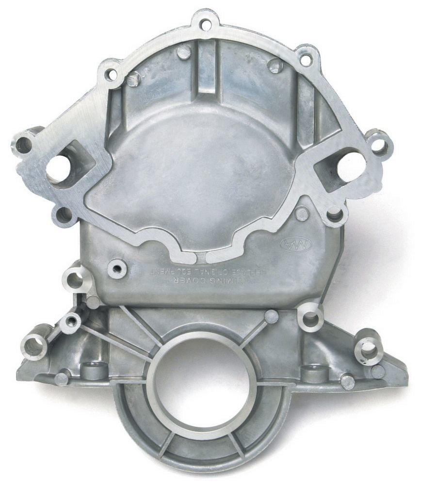 Edelbrock SBF Timing Cover 4251 for Small Block Ford 5.0L and 351W Engines, Aluminum, Natural Finish