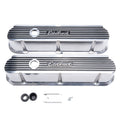 Edelbrock 4264 Elite II Series Tall Finned Aluminum Valve Cover for Small Block Ford