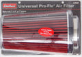 Edelbrock Pro-Flo Air Filter Cone 10.5 Inches Tall Red and Chrome Finish