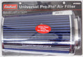 Edelbrock Pro-Flo Air Filter Cone 10.5 Inch Tall Blue Chrome Clamp-On