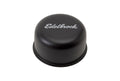 Edelbrock 4403 Signature Series V/C Breather with Push-In Round Design and Black Powder Coat Finish