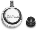 Edelbrock 4410 Signature Series Round Breather with 90 Degree Nipple, Chrome Steel, 1-1/4 Inch Hole, 3/8 Inch Hose Barb Fitting