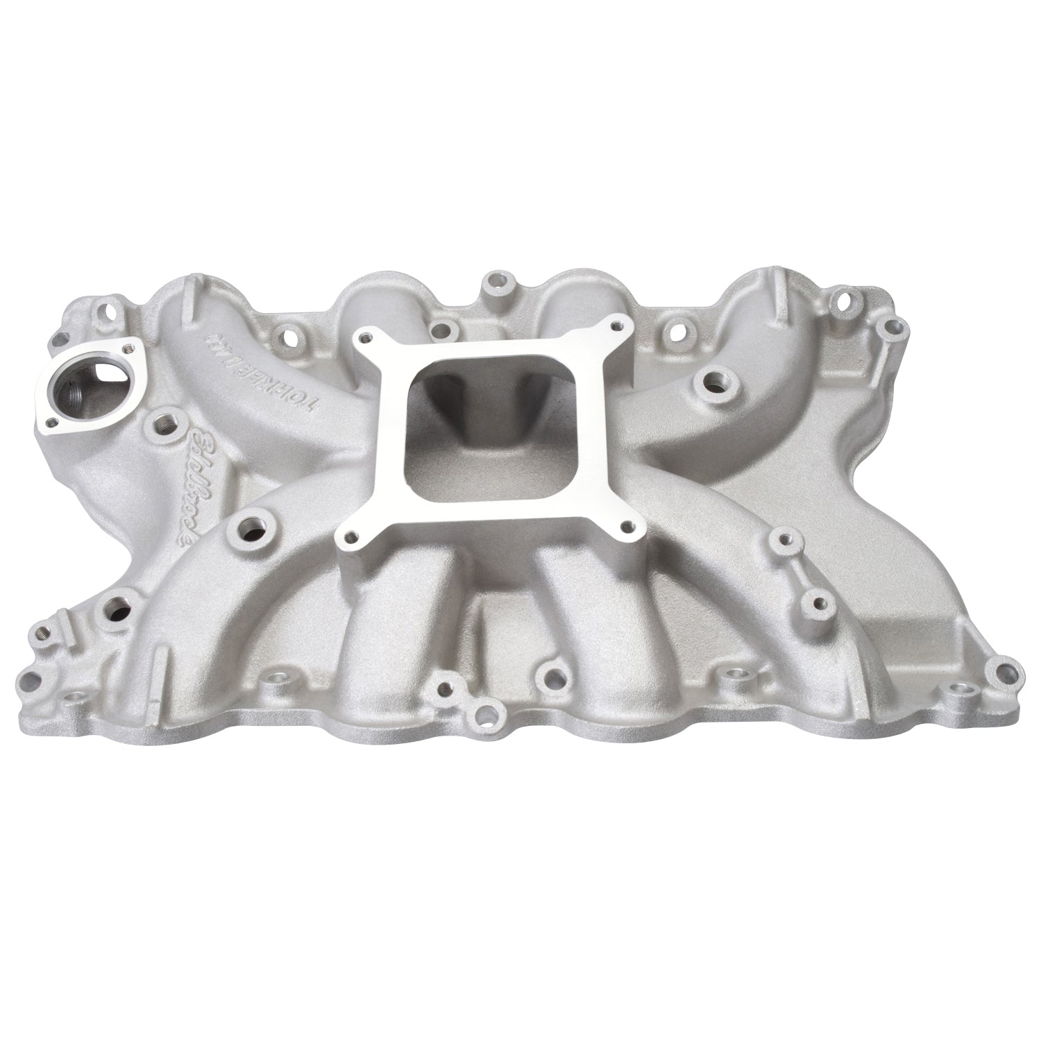 Edelbrock 5066 Torker II Intake Manifold for Big Block Ford 429-460, Square Bore, Single Plane Aluminum, Natural Finish