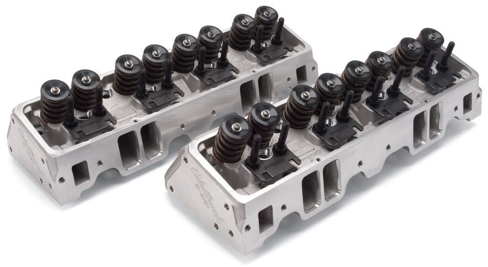 Edelbrock EDE5087 SBC E-Street 210 Cylinder Head with 64cc Combustion Chamber and 2.08-Inch Intake Valves