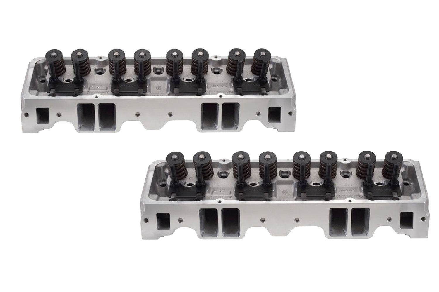 Edelbrock 5089 Small Block Chevy E-Street Cylinder Heads with 2.02 Inch Intake Valves and 1.60 Inch Exhaust Valves
