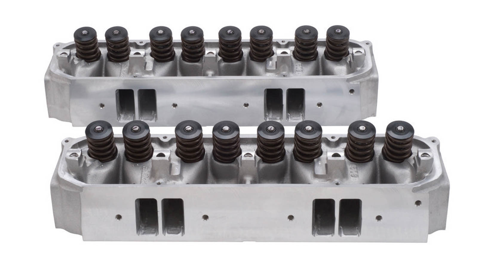 Edelbrock 5090 E-Street Cylinder Head for Mopar RB-Series V8 Engines, Assembled with 2.140 Inch Intake Valves and 1.810 Inch Exhaust Valves