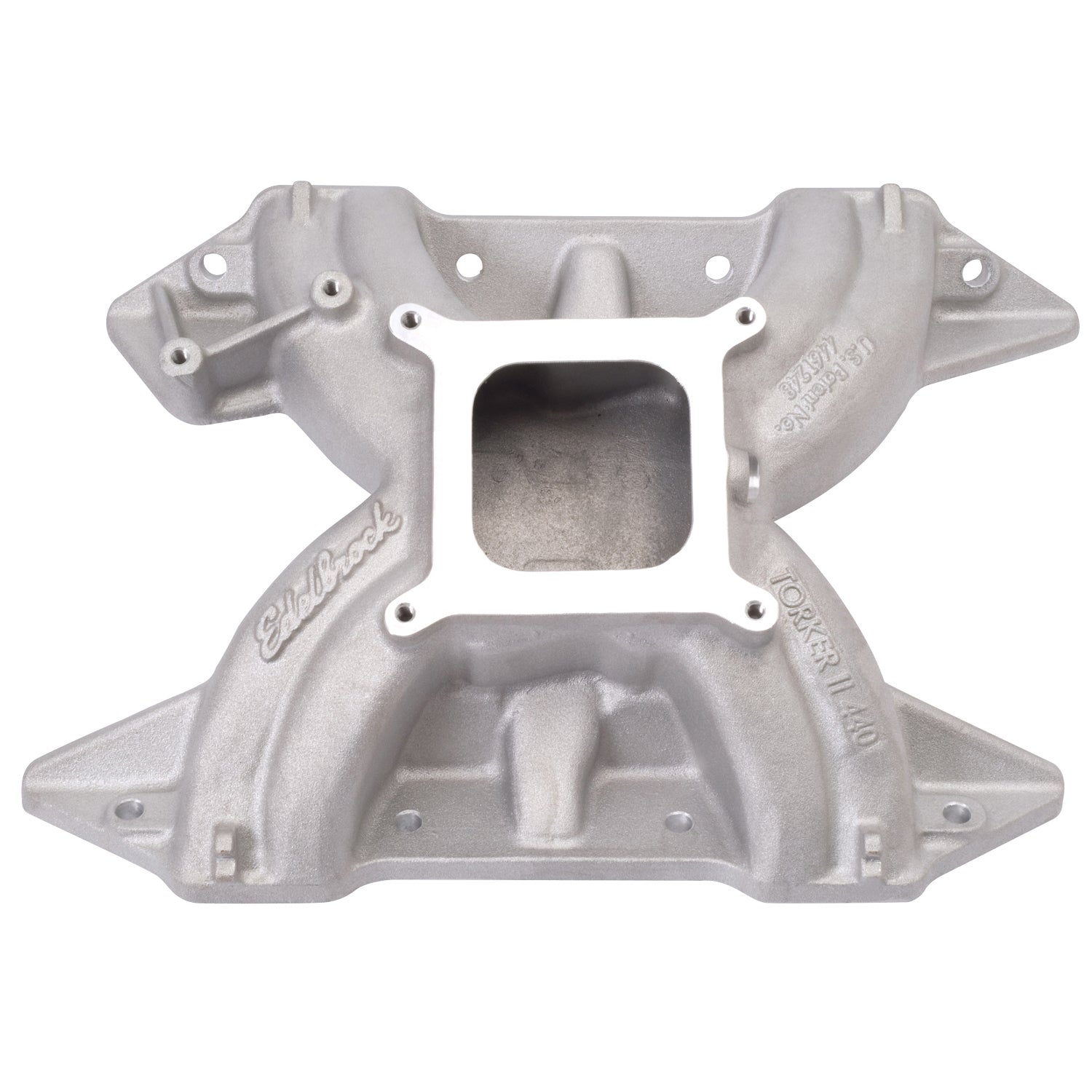 Edelbrock 5091 Torker II Intake Manifold for 413-440 Mopar RB Engines, Square Bore, Single Plane Aluminum
