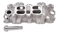 Edelbrock 5409 Performer RPM Dual Quad Intake Manifold for Chevy 348-409 with Square Bore Carburetor Flange