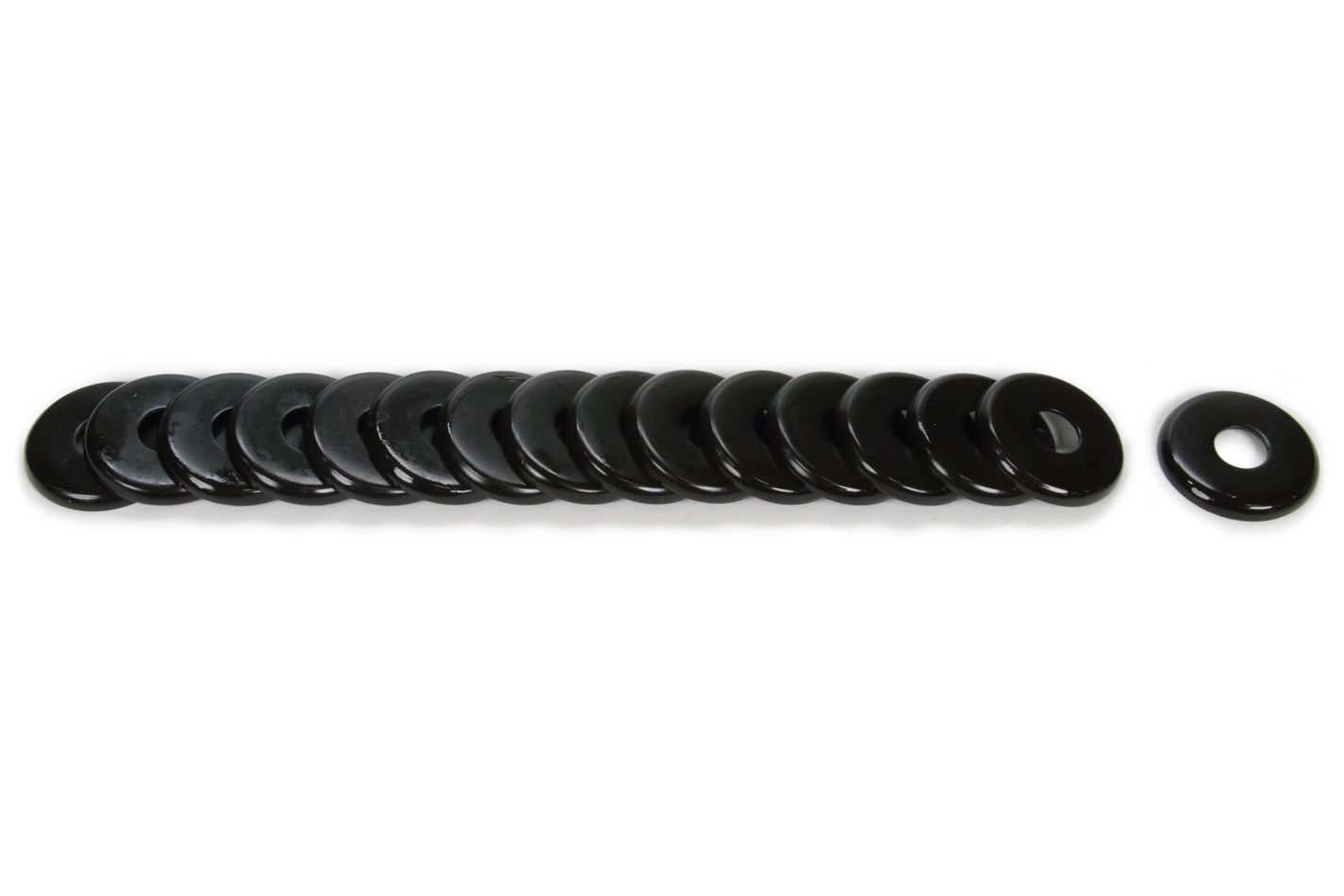 Edelbrock Valve Spring Locator Set for Ford and Mopar Engines, Outside Diameter 1.700 Inches, Thickness 0.060 Inches