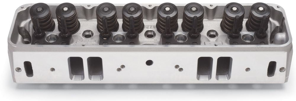 Edelbrock AMC Performer Cylinder Head - Part Number 60139 - Aluminum, Assembled with 2.020 Inch Intake Valves and 1.600 Inch Exhaust Valves for AMC V8 Engines