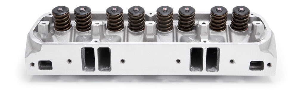Edelbrock SBM 340 Performer RPM Cylinder Head - Assembled, Small Block Mopar, 2.020 Inch Intake Valves, 1.600 Inch Exhaust Valves, 171cc Intake, 63cc Chamber, Aluminum Construction, Angle Plug Design
