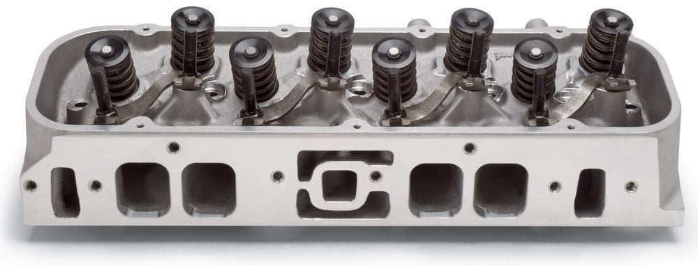 Edelbrock BBC Performer RPM 454-O Cylinder Head with 2.190 Inch Valves and Aluminum Construction