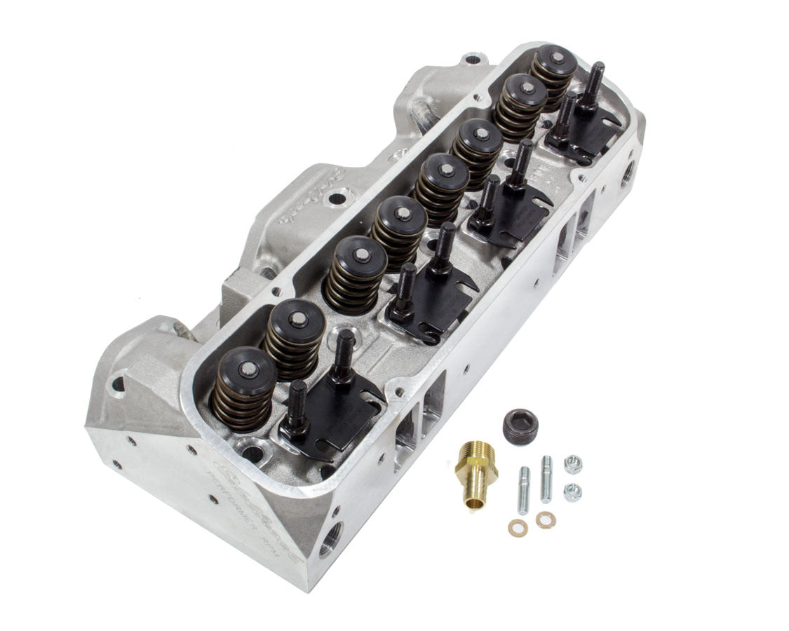Edelbrock 60595 Pontiac Performer RPM Cylinder Head with 2.110 Inch Intake Valves and Aluminum Construction