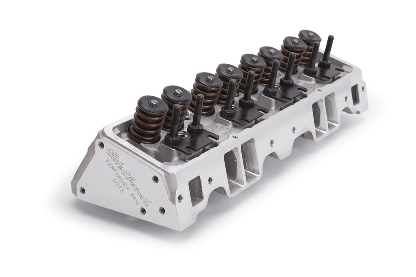 Edelbrock SBC Performer RPM Cylinder Head, Assembled, Small Block Chevy, 2.020 Inch Valves, 185 cc Intake, 70 cc Combustion Chamber, Aluminum Construction