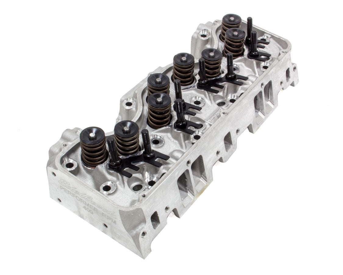 Edelbrock 60815 Chevy 348/409 Performer RPM Cylinder Head with 2.190 Inch Valves and 220 cc Intake