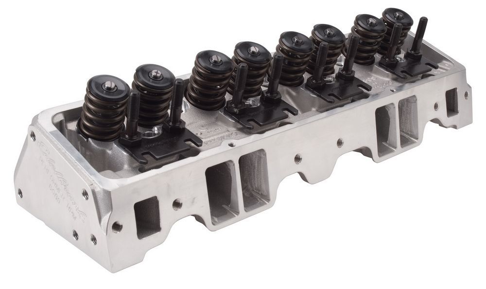 Edelbrock SBC Performer RPM Cylinder Head with 2.020 Inch Intake Valves and 1.600 Inch Exhaust Valves