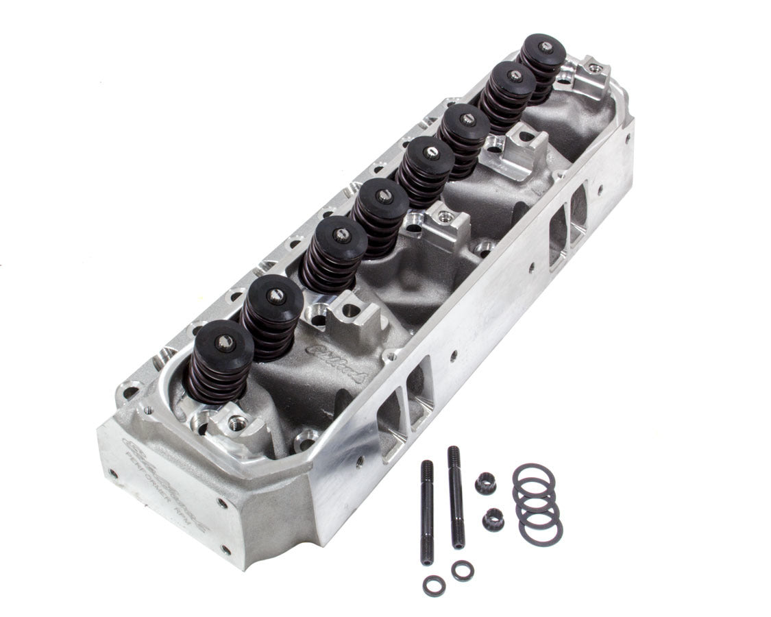 Edelbrock 60925 BBM Performer RPM Cylinder Head, Aluminum, 2.140 Inch Intake Valves, 84 Cubic Centimeter Combustion Chamber