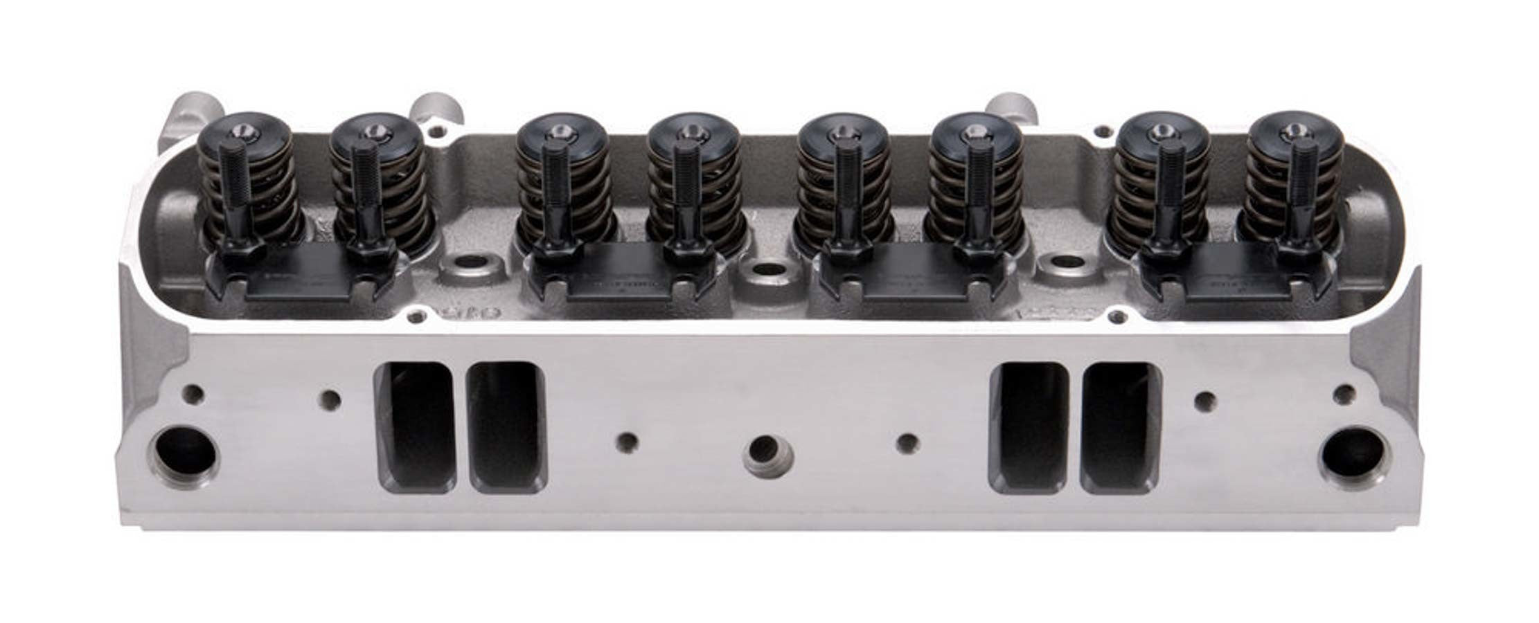 Edelbrock 61579 Pontiac Performer D-Port Head with 87cc Combustion Chamber and 2.110 Inch Valves