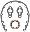 Edelbrock SBC Timing Cover Gasket and Oil Seal Kit Part 6997 for Small Block Chevy